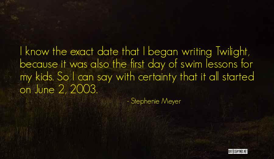 First Of June Quotes By Stephenie Meyer First Of June Quotes By Stephenie Meyer