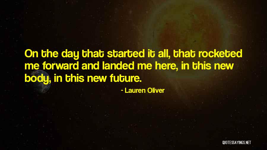 First Of The Month Motivation Short Quotes By Lauren Oliver