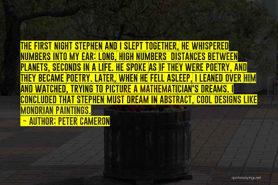 First Picture Together Quotes By Peter Cameron