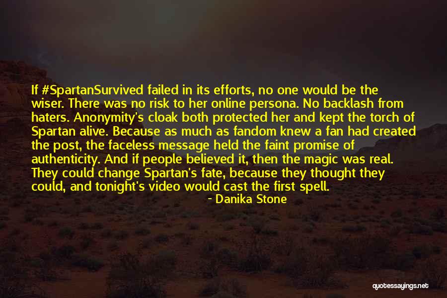 First Post Quotes By Danika Stone
