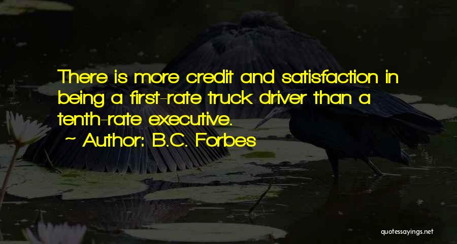 First Rate Quotes By B.C. Forbes