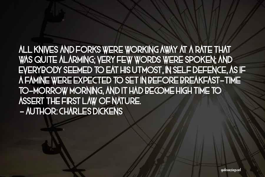 First Rate Quotes By Charles Dickens