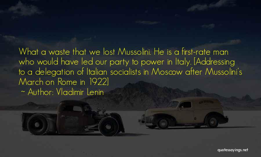 First Rate Quotes By Vladimir Lenin