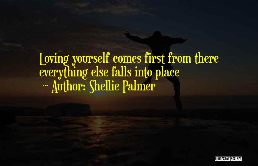 First Real Love Quotes By Shellie Palmer