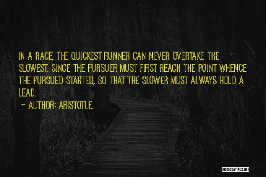 First Runner Up Quotes By Aristotle.