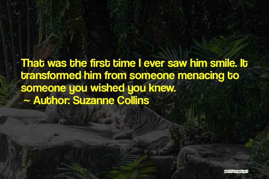 First Saw You Quotes By Suzanne Collins