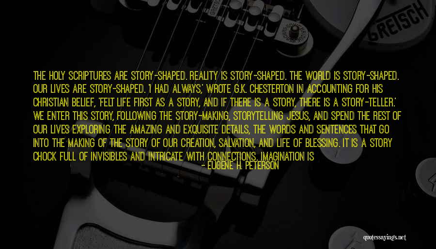 First Sentences Quotes By Eugene H. Peterson First Sentences Quotes By Eugene H. Peterson