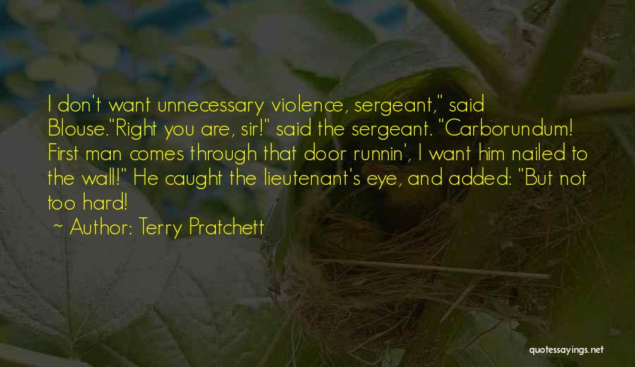 First Sergeant Quotes By Terry Pratchett