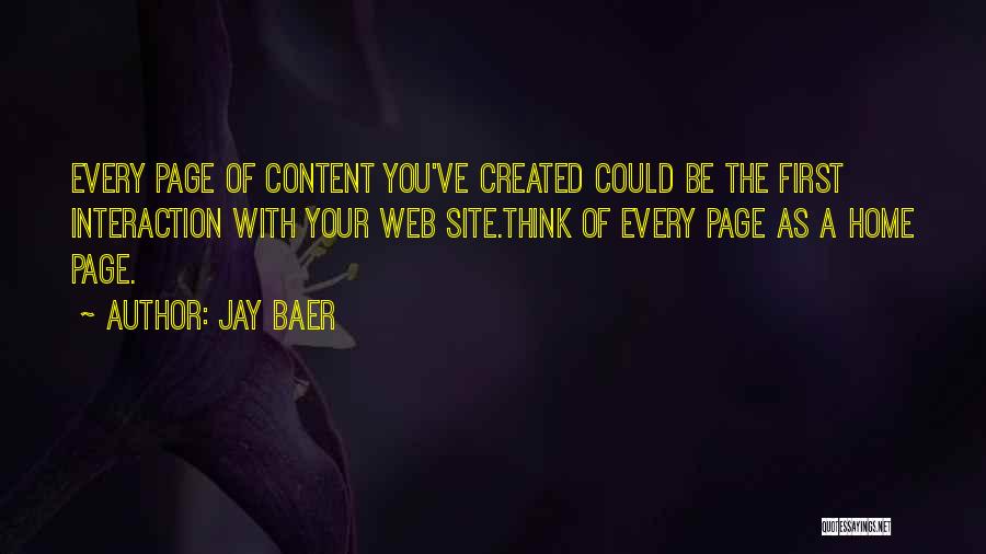 First Site Quotes By Jay Baer