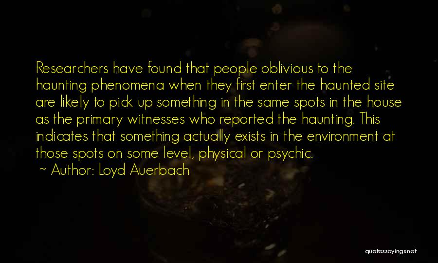 First Site Quotes By Loyd Auerbach