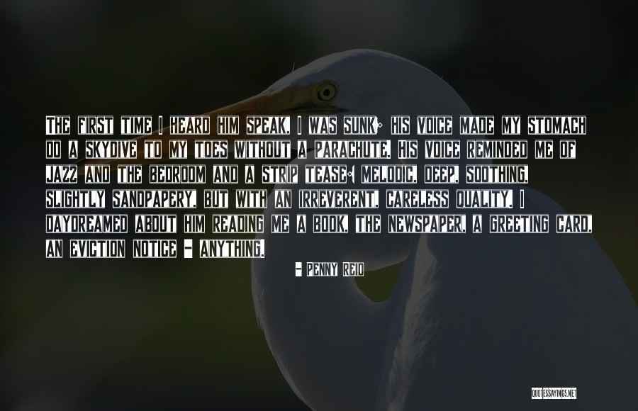 First Skydive Quotes By Penny Reid First Skydive Quotes By Penny Reid
