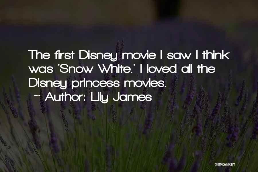 First Snow Quotes By Lily James