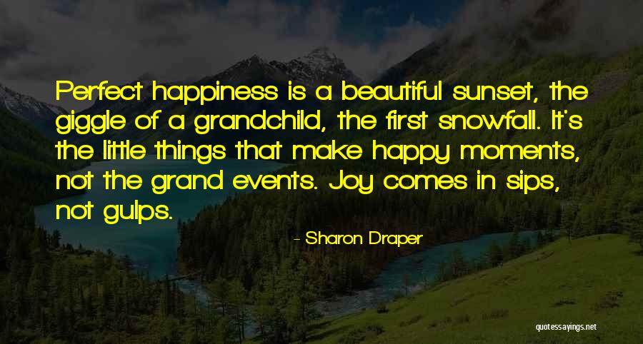 First Snowfall Quotes By Sharon Draper