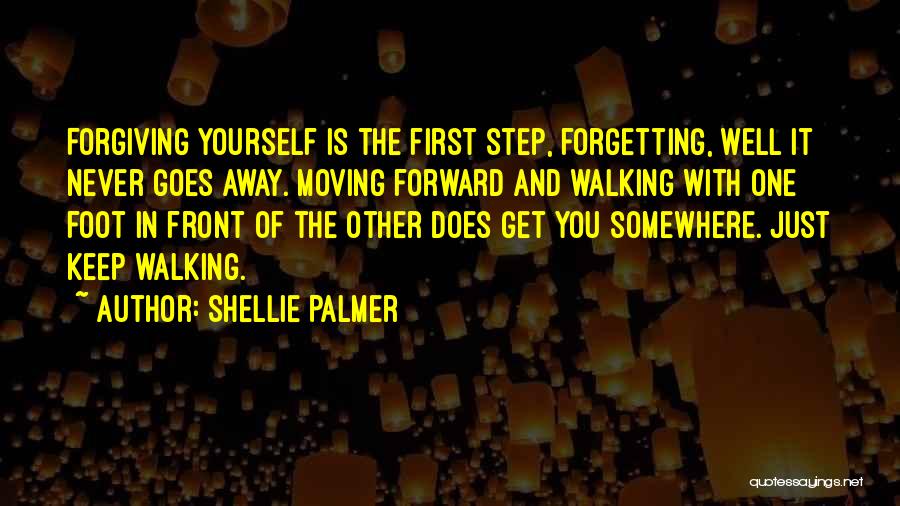 First Step In A Journey Quotes By Shellie Palmer
