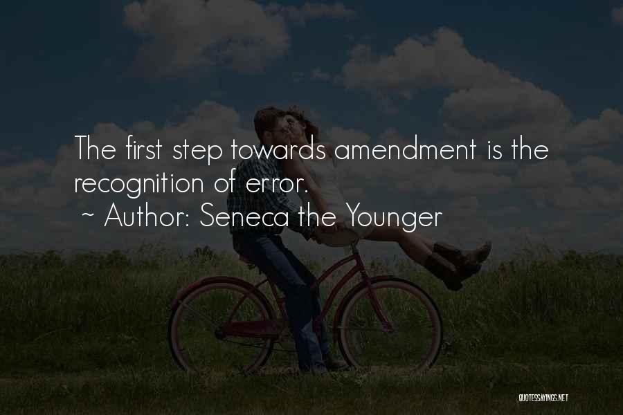 First Step Towards Quotes By Seneca The Younger