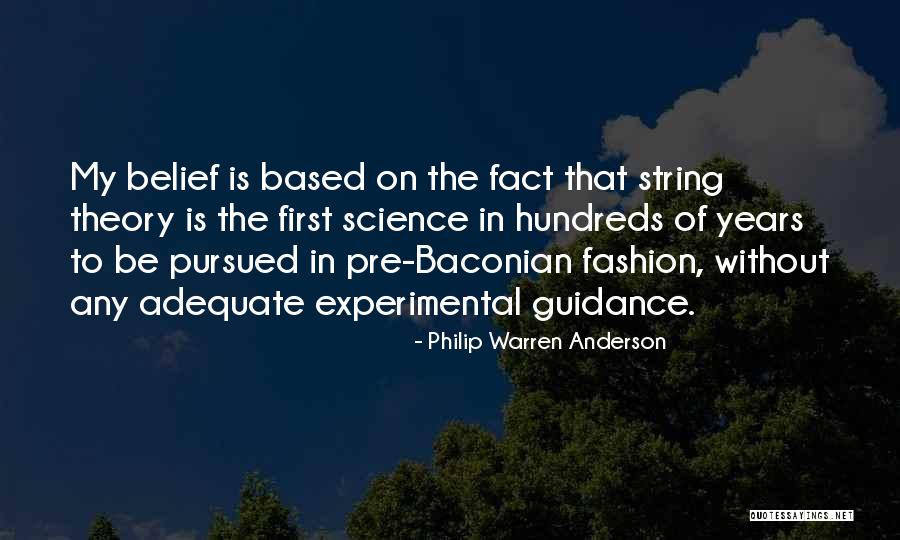 First String Quotes By Philip Warren Anderson First String Quotes By Philip Warren Anderson
