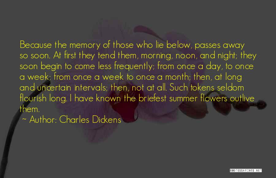 First Summer Quotes By Charles Dickens