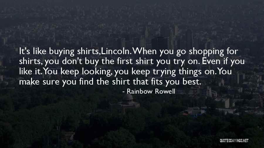 First Things Best Quotes By Rainbow Rowell First Things Best Quotes By Rainbow Rowell