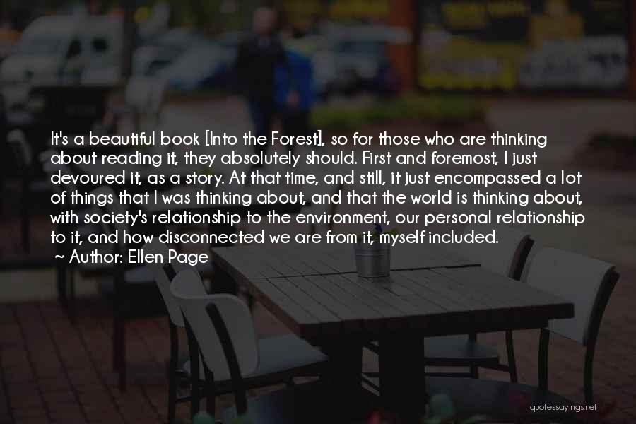 First Things First Book Quotes By Ellen Page