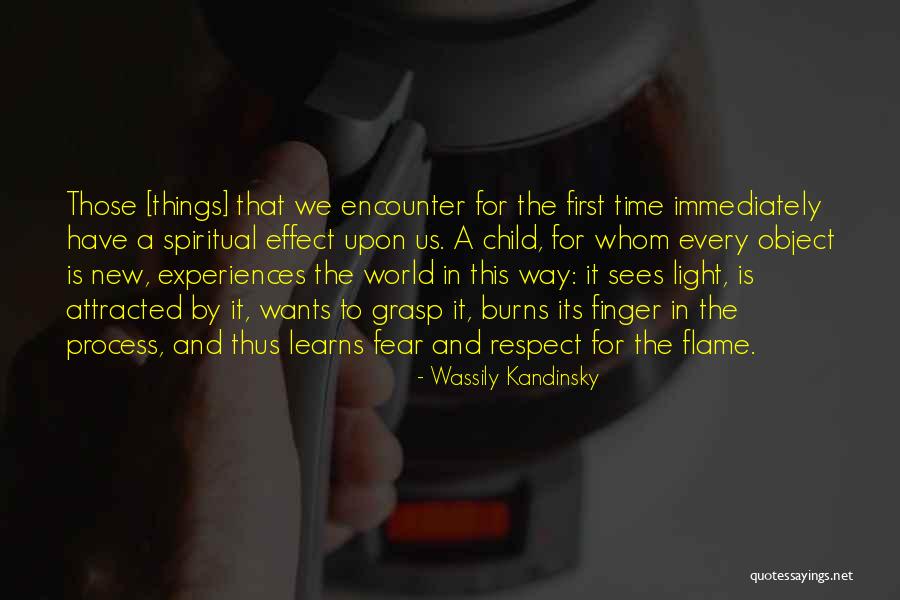 First Time Experience Quotes By Wassily Kandinsky First Time Experience Quotes By Wassily Kandinsky