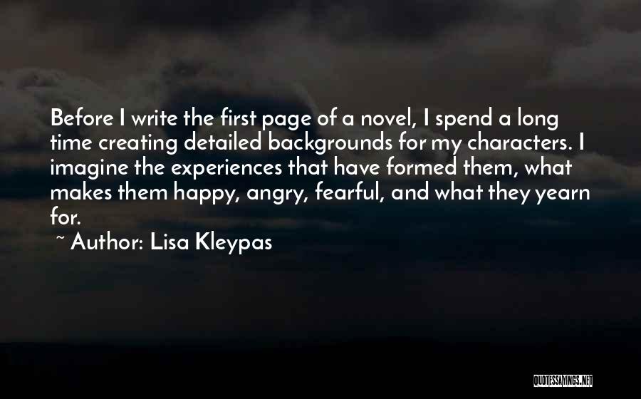 First Time Experiences Quotes By Lisa Kleypas