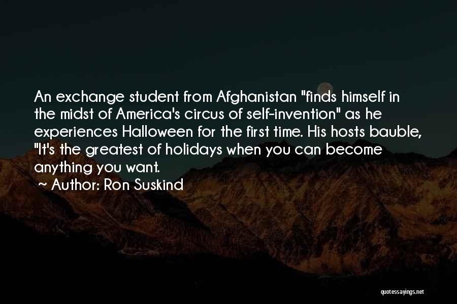 First Time Experiences Quotes By Ron Suskind