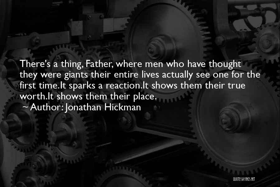 First Time Father Quotes By Jonathan Hickman