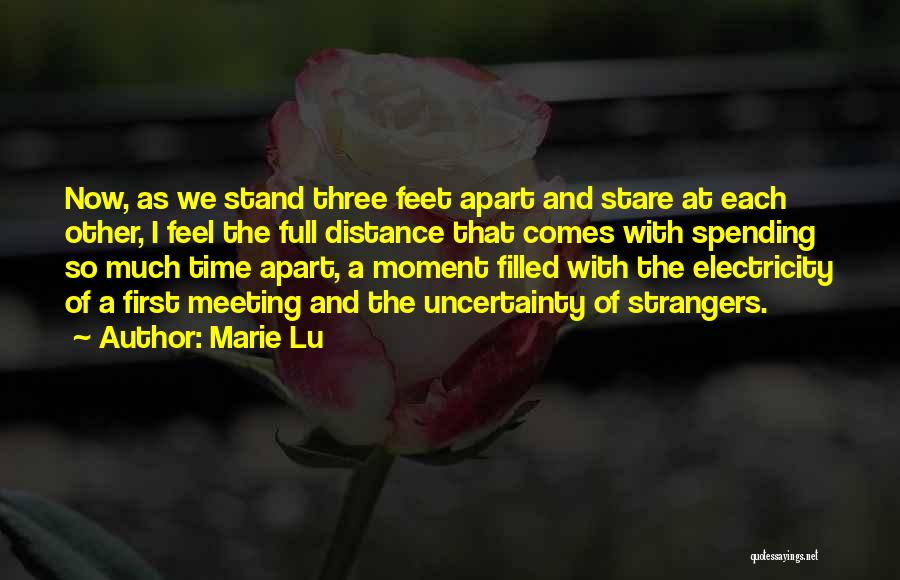 First Time Meeting Quotes By Marie Lu