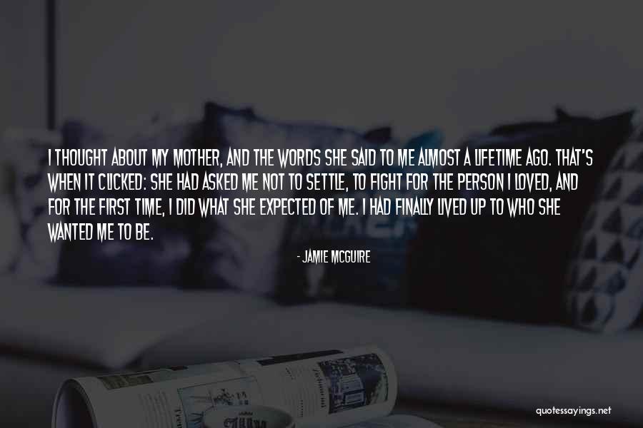 First Time Mother To Be Quotes By Jamie McGuire First Time Mother To Be Quotes By Jamie McGuire