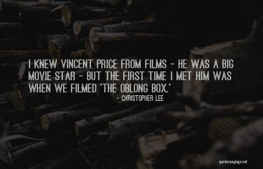 First Time Movie Quotes By Christopher Lee First Time Movie Quotes By Christopher Lee