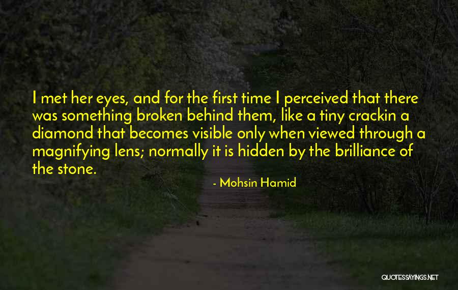 First Time Our Eyes Met Quotes By Mohsin Hamid First Time Our Eyes Met Quotes By Mohsin Hamid