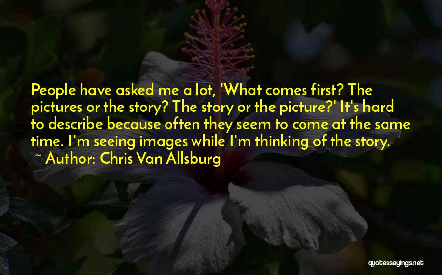 First Time Seeing Each Other Quotes By Chris Van Allsburg