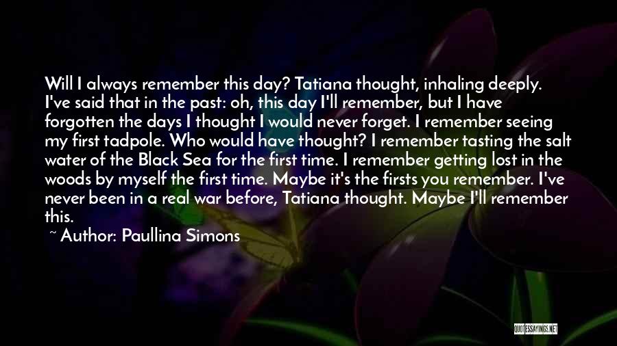 First Time Seeing You Quotes By Paullina Simons