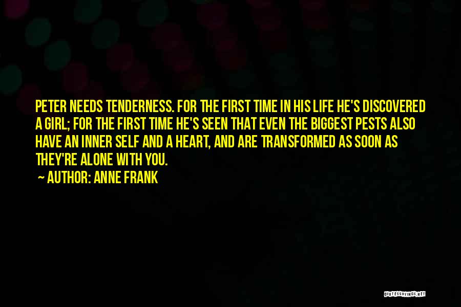 First Time Seen Quotes By Anne Frank