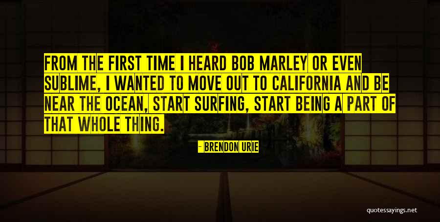 First Time Surfing Quotes By Brendon Urie First Time Surfing Quotes By Brendon Urie