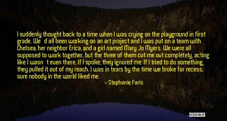 First Time Together Quotes By Stephanie Faris