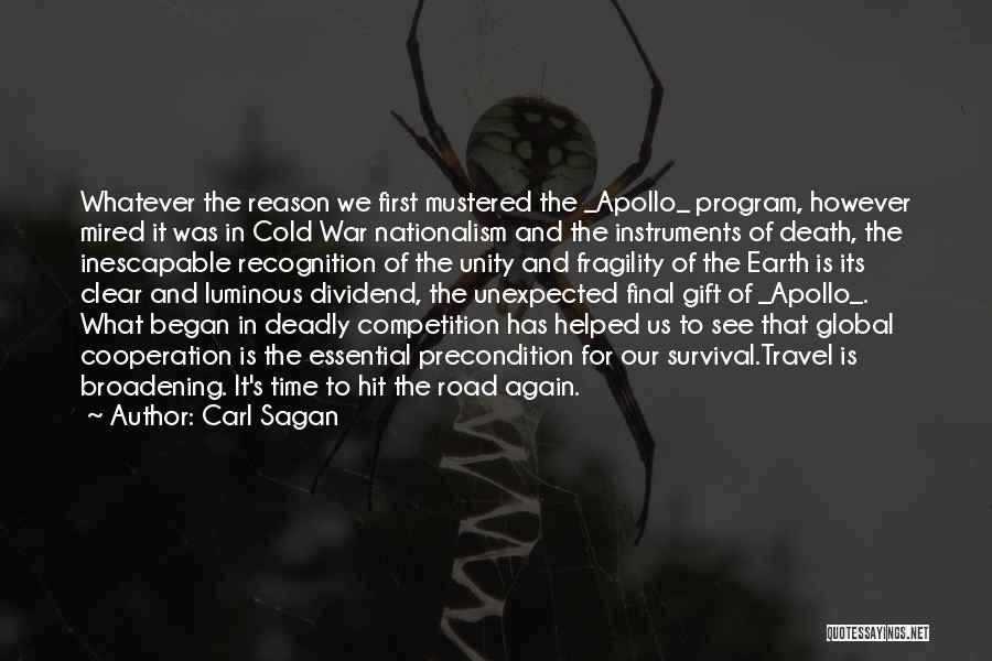 First Time Travel Quotes By Carl Sagan