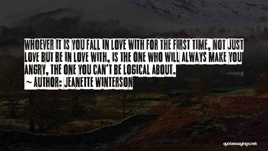 First Time You Fall In Love Quotes By Jeanette Winterson
