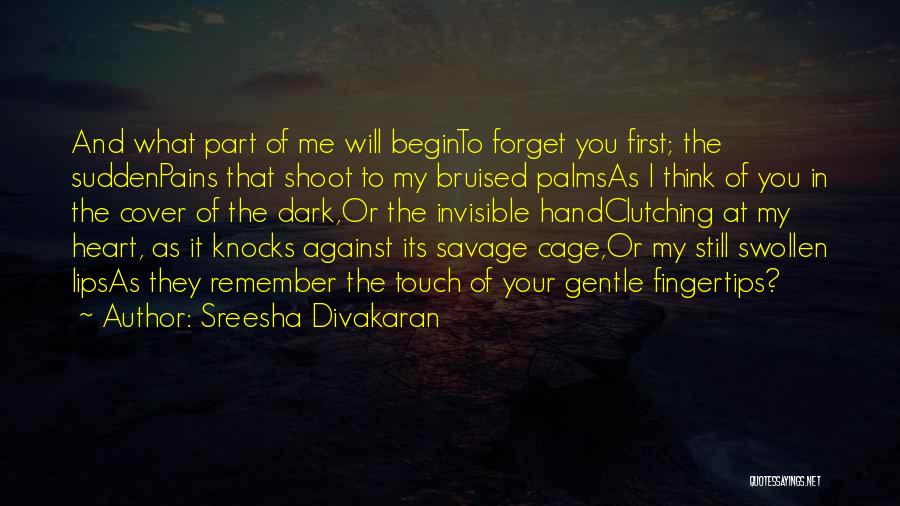 First Touch Quotes By Sreesha Divakaran