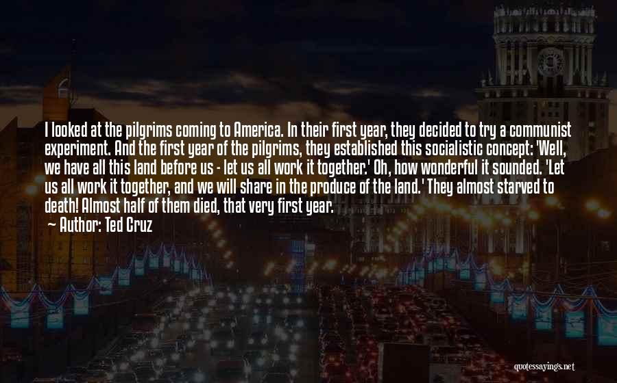 First Year Together Quotes By Ted Cruz