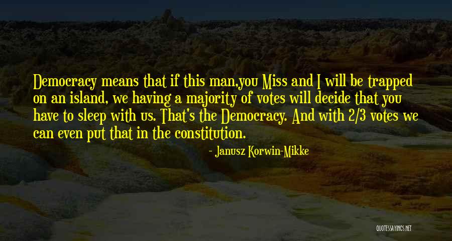 Firstdoor Quotes By Janusz Korwin-Mikke Firstdoor Quotes By Janusz Korwin-Mikke