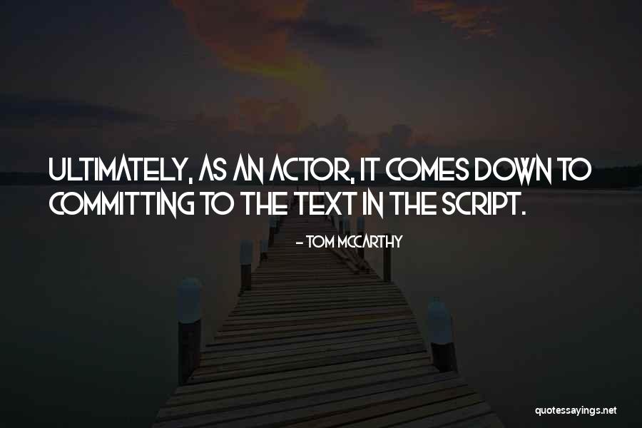 Firsthealth Quotes By Tom McCarthy Firsthealth Quotes By Tom McCarthy