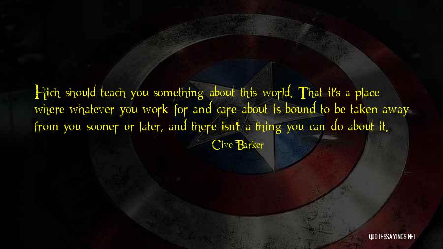 Firstlife Quotes By Clive Barker Firstlife Quotes By Clive Barker