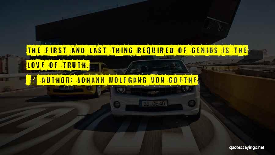 Firsts And Lasts Quotes By Johann Wolfgang Von Goethe