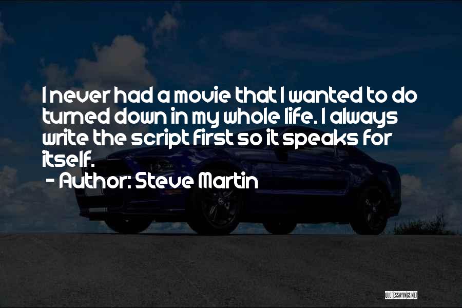 Firsts In Life Quotes By Steve Martin
