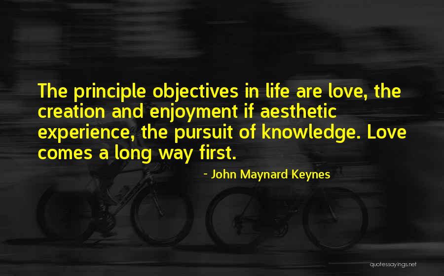 Firsts In Love Quotes By John Maynard Keynes