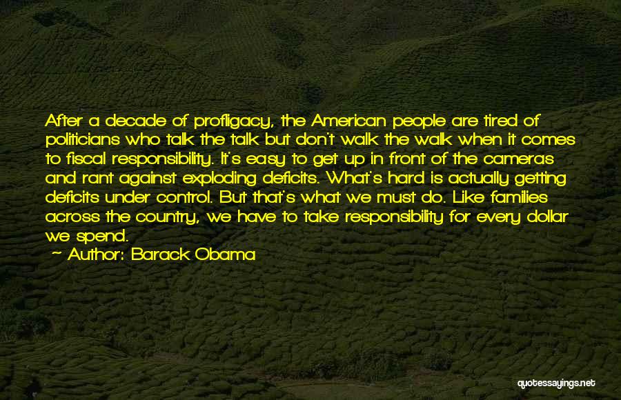 Fiscal Quotes By Barack Obama