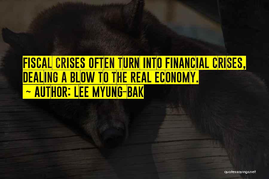 Fiscal Quotes By Lee Myung-bak