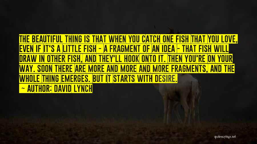 Fish And Love Quotes By David Lynch