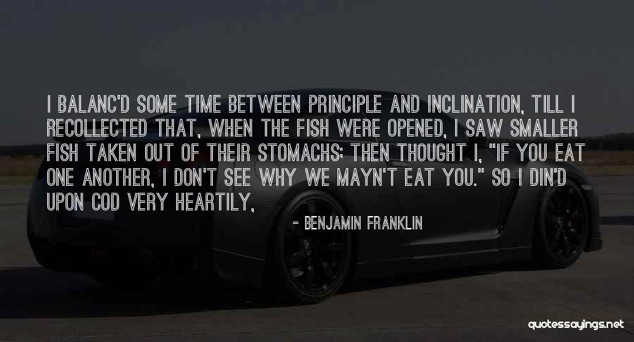 Fish And Time Quotes By Benjamin Franklin Fish And Time Quotes By Benjamin Franklin